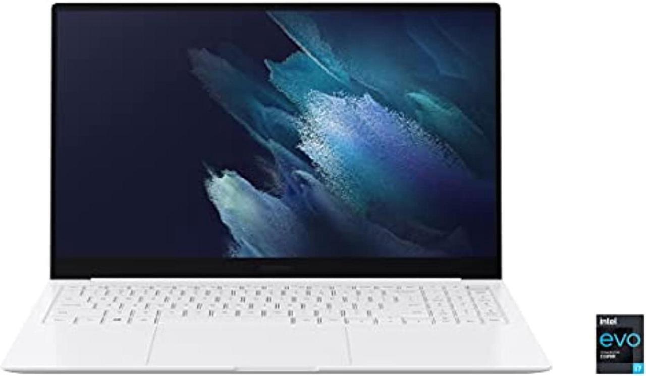 Main image of Samsung Galaxy Book Pro Intel Evo Platform Laptop Computer 15.6" AMOLED Screen 11th Gen Intel Core i7 Processor 16GB Memory 512GB SSD Long-Lasting Battery, Mystic Silver (NP950XDB-KE5US)