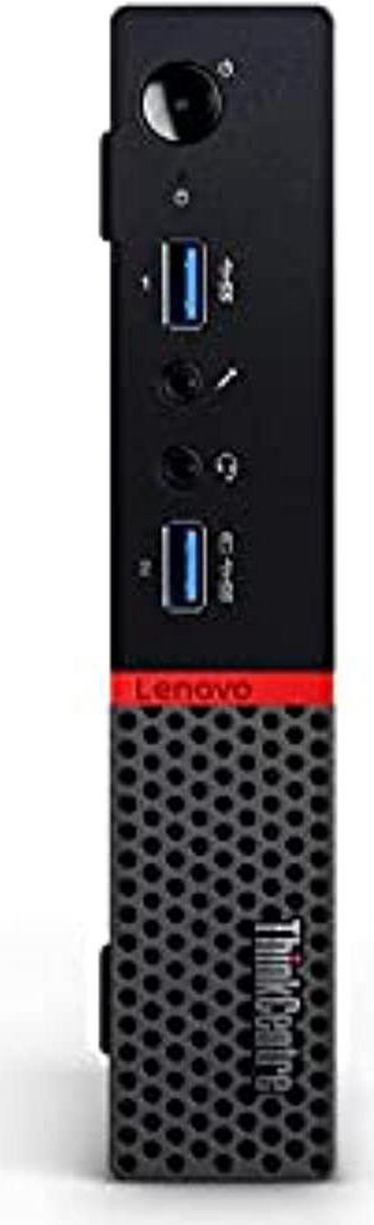 Alt view image 4 of 5 - Lenovo ThinkCentre M600 Micro Desktop Computer PC, Intel Pentium, 8GB RAM, 512GB SSD, Windows 10 Pro, New Webcam, Wireless Keyboard  and  Mouse, WiFi (Renewed)