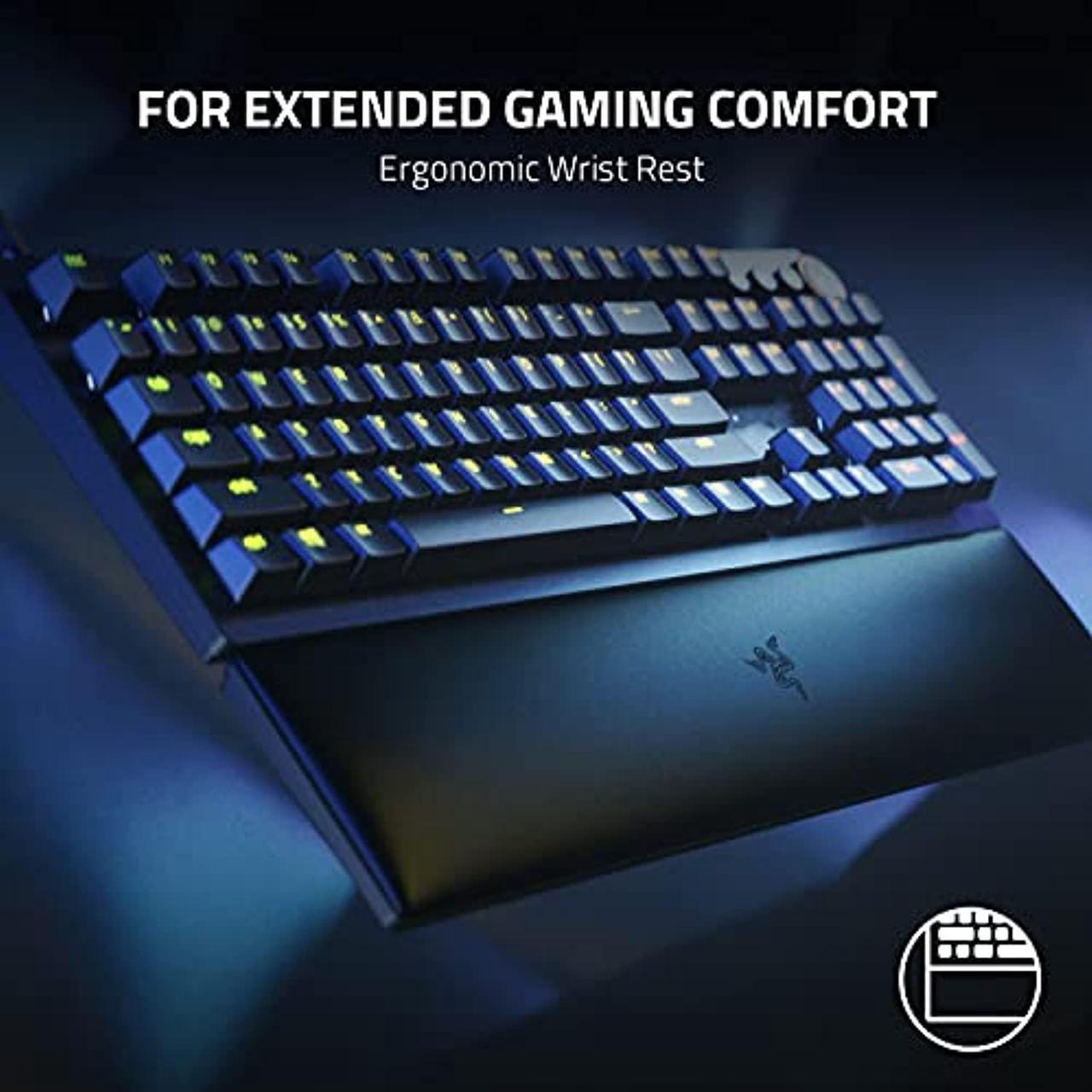 Alt view image 5 of 5 - Razer Huntsman V2 Optical Gaming Keyboard: Fastest Linear Optical Switches Gen-2 w/ Sound Dampeners and  8000Hz Polling Rate - Doubleshot PBT Keycaps - Dedicated Media Keys (RZ03-03930200-R3U1)