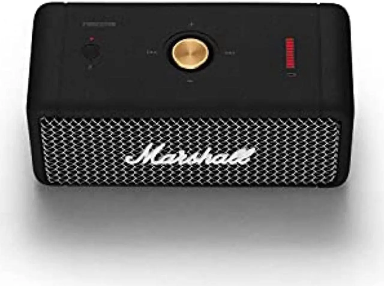 Alt view image 2 of 5 - Marshall Emberton Bluetooth Portable Speaker - Black (1001908)