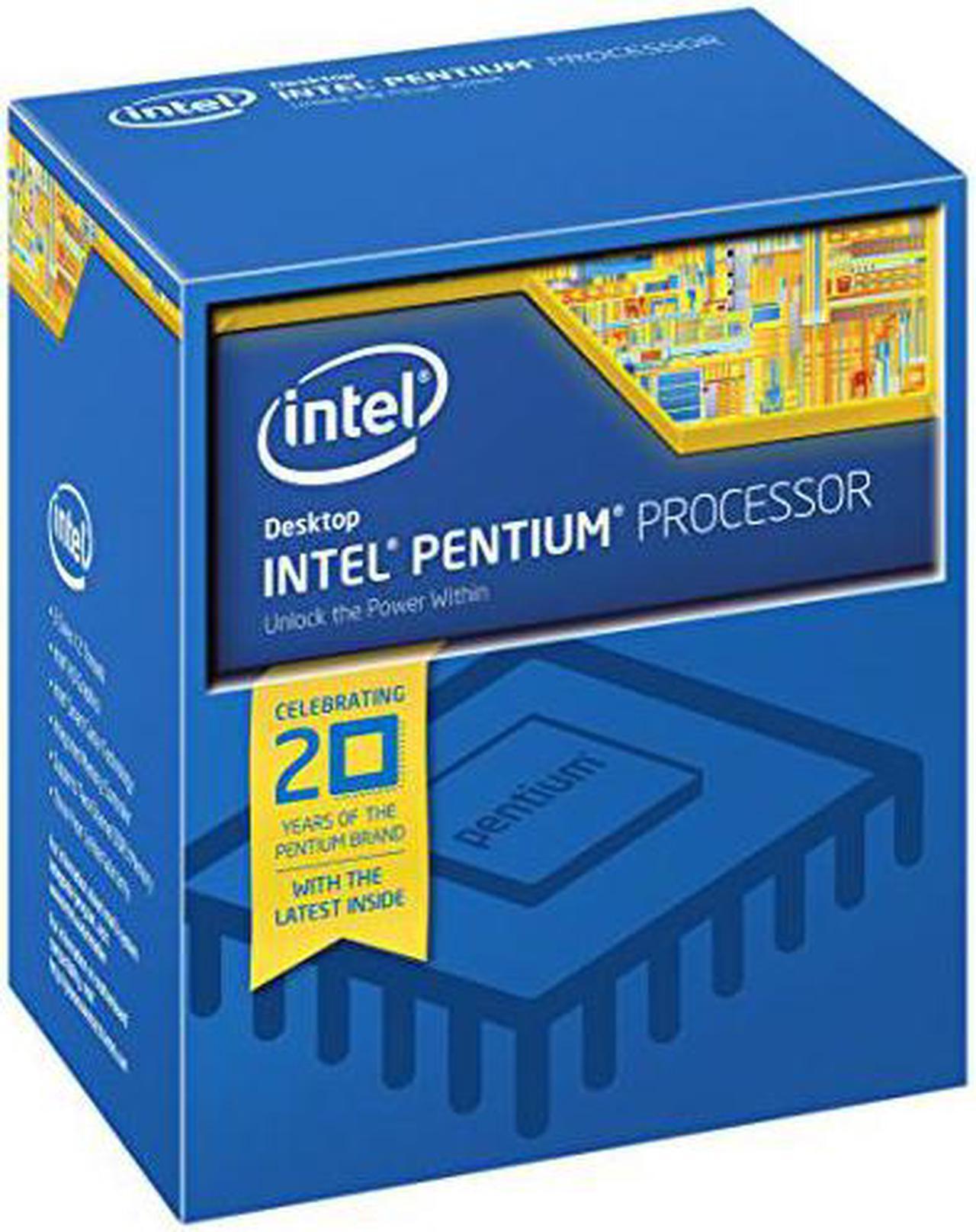 Main image of Intel G3258 4 Pentium 3.20 GHz 3M Cache 2 Core Processor (BX80646G3258) (FBA_BX80646G3258)