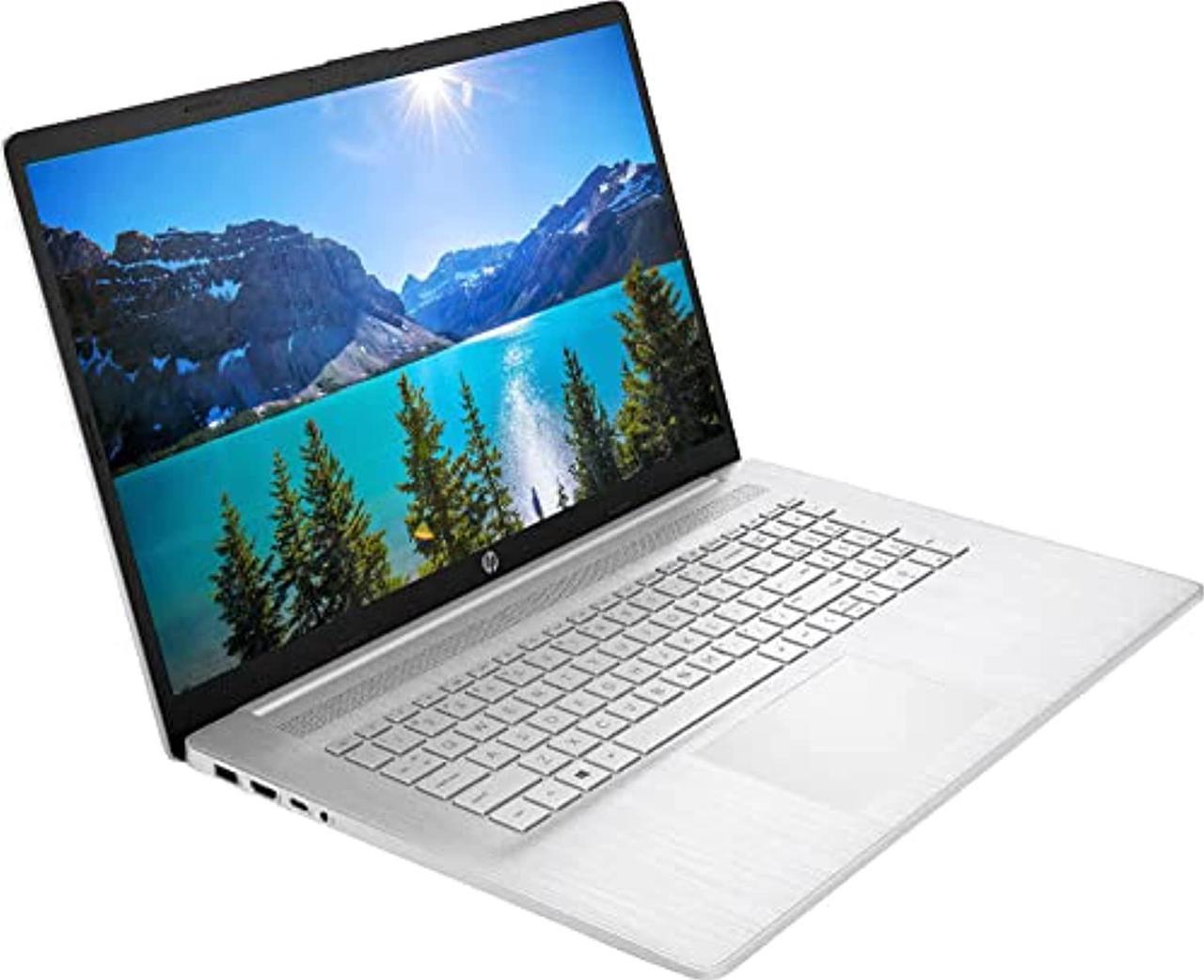 HP 17.3" FHD Laptop for Business 2024 Newest, Intel 11TH Gen Core i3-1115G4 Up to 4.1GHz (Beat i5-1035G7), WiFi, HDMI, Webcam, Windows 10 Home, SILVER/XTREDURA FLASH DRIVE (16GB RAM|128GB SSD)