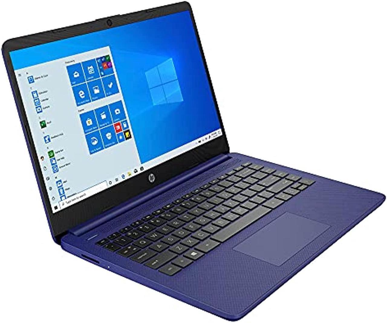 Alt view image 5 of 7 - HP - 14" Laptop - Intel Celeron - 4GB Memory - 64GB eMMC - Indigo Blue (14-DQ0005DX)
