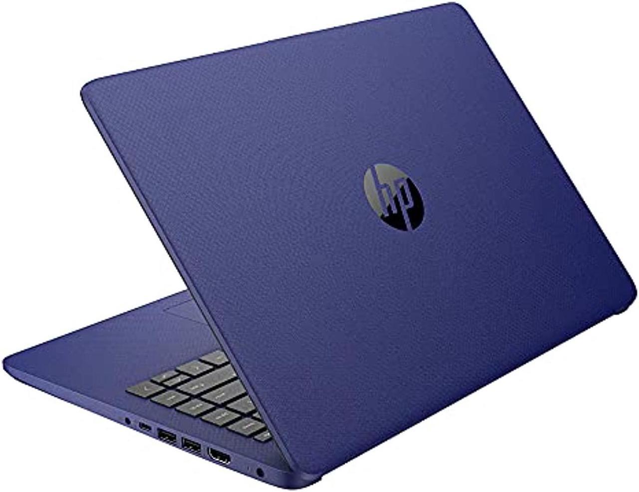 Alt view image 7 of 7 - HP - 14" Laptop - Intel Celeron - 4GB Memory - 64GB eMMC - Indigo Blue (14-DQ0005DX)