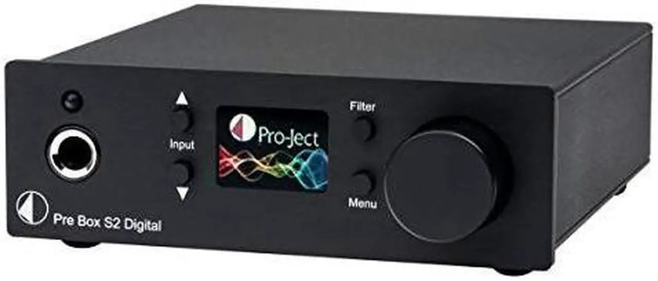 Main image of Pro-Ject Audiophile Home Audio/Video Product Black (Box - Pre Box S2 Dgt Black)
