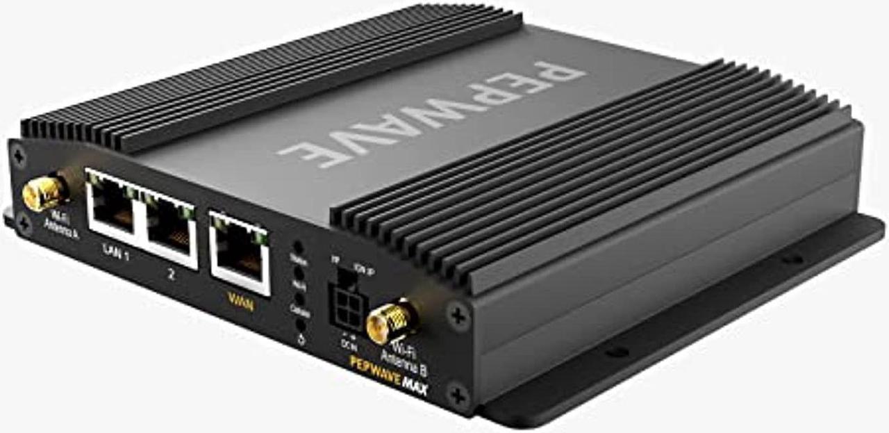 Alt view image 3 of 5 - Peplink MAX BR1 Pro [CAT 20] | LTE-A Pro Modem with Redundant SIM Slots | Wi-Fi 6 | GPS Receiver| Drop-in Mode, Load Balancing/Failover, Ignition Sensing | MAX-BR1-PRO-GLTE-S-T-PRM