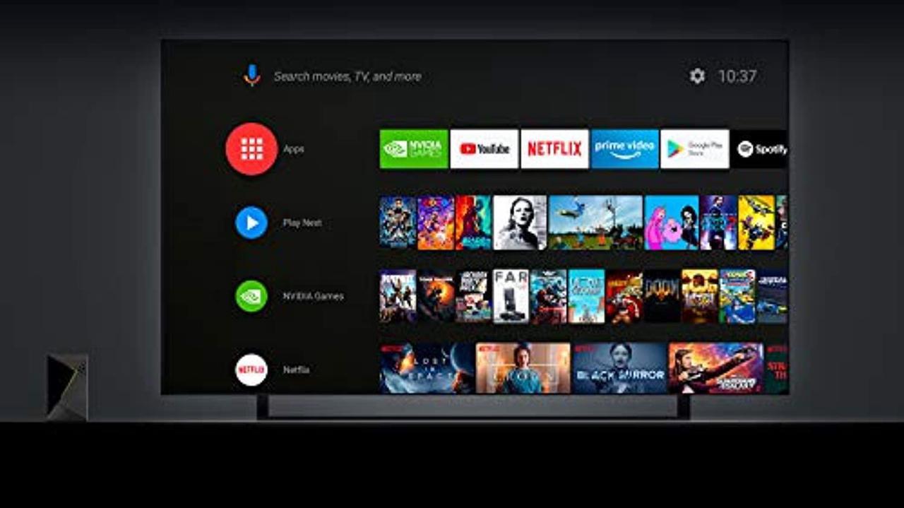 Alt view image 3 of 5 - NVIDIA SHIELD Android TV Pro 4K HDR Streaming Media Player; High Performance, Dolby Vision, 3GB RAM, 2x USB, Works with Alexa (945-12897-2500-101)