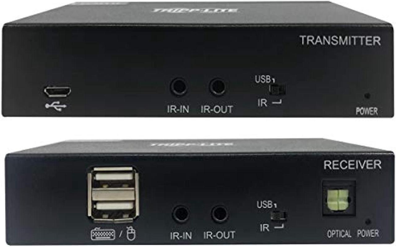 Alt view image 3 of 5 - Tripp Lite HDMI Over Cat6 Extender Kit w KVM Support 4K60Hz USB/IR PoC TAA (B127A-1A1-BHBH) (B127A-1A1-BHBH)