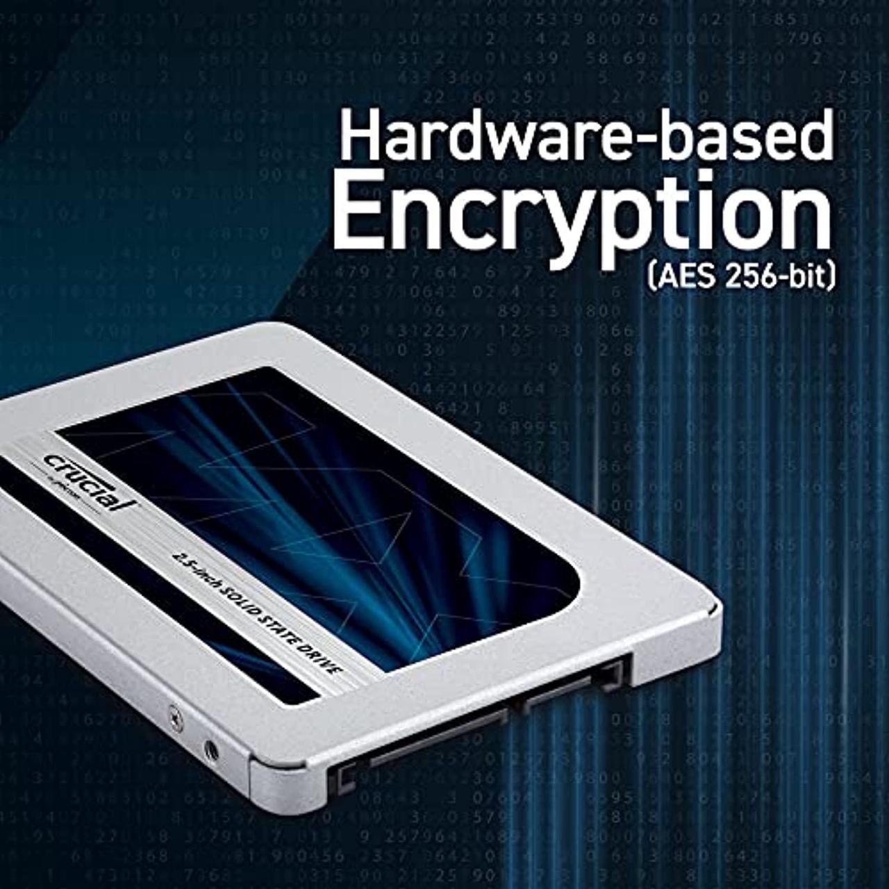 Alt view image 5 of 5 - Crucial MX500 500GB 3D NAND SATA 2.5 Inch Internal SSD, up to 560MB/s - CT500MX500SSD1 (CT500MX500SSD1)