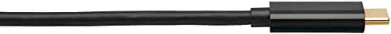 Alt view image 5 of 5 - Tripp Lite USB C to HDMI Cable Adapter (M/Thunderbolt 3 HDMI Cable Adapter, Gen 1, Converter In Middle of Cable, 4K HDMI @ 60 Hz, 4: Black, 6 ft. (U444-006-H4K6BM) (U444-006-H4K6BM)
