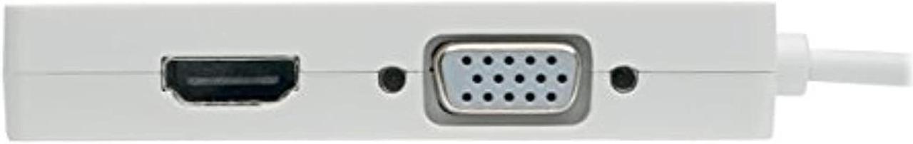 Alt view image 4 of 5 - Tripp Lite USB C to HDMI / DVI / VGA Multiport Adapter Converter UHD 4Kx2k @ 30Hz, Thunderbolt 3 Compatible, USB Type C to HDMI, USB-C, USB Type-C (U444-06N-HDV4K) (U444-06N-HDV4K)