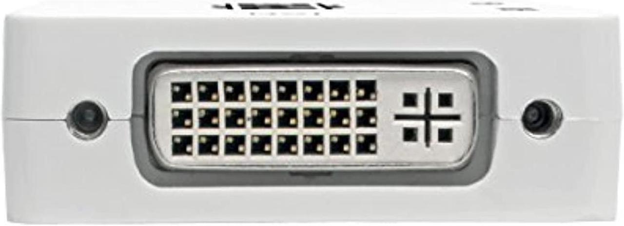 Alt view image 3 of 5 - Tripp Lite USB C to HDMI / DVI / VGA Multiport Adapter Converter UHD 4Kx2k @ 30Hz, Thunderbolt 3 Compatible, USB Type C to HDMI, USB-C, USB Type-C (U444-06N-HDV4K) (U444-06N-HDV4K)