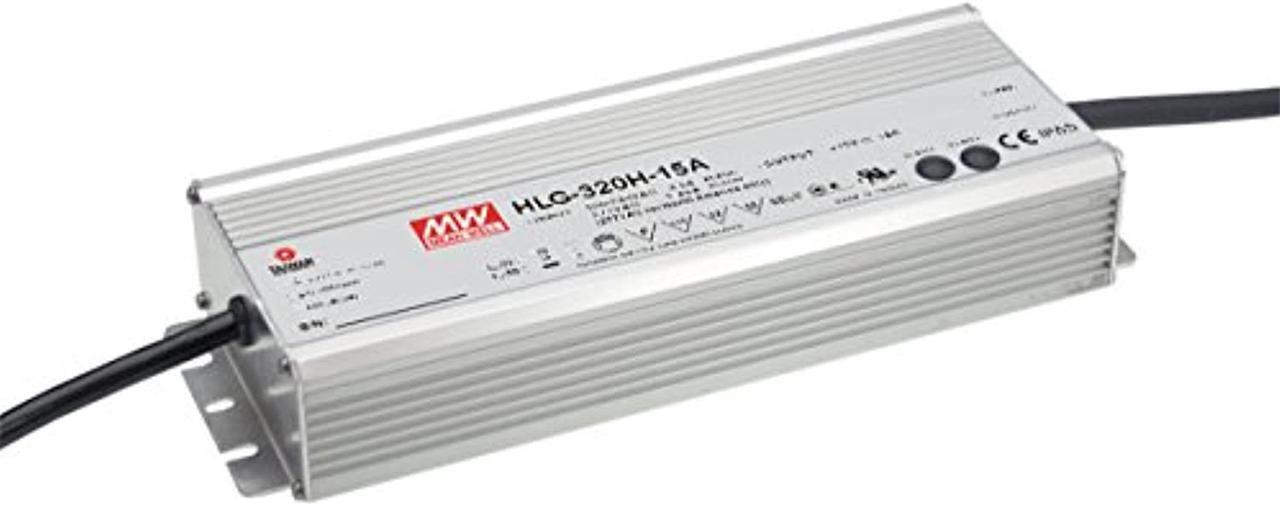 Main image of MEAN WELL HLG-320H-54B 320 W Single Output 5.95 A 54 Vdc Output Max IP67 Switching Power Supply - 1 item(s) (HLG-320H-54B)