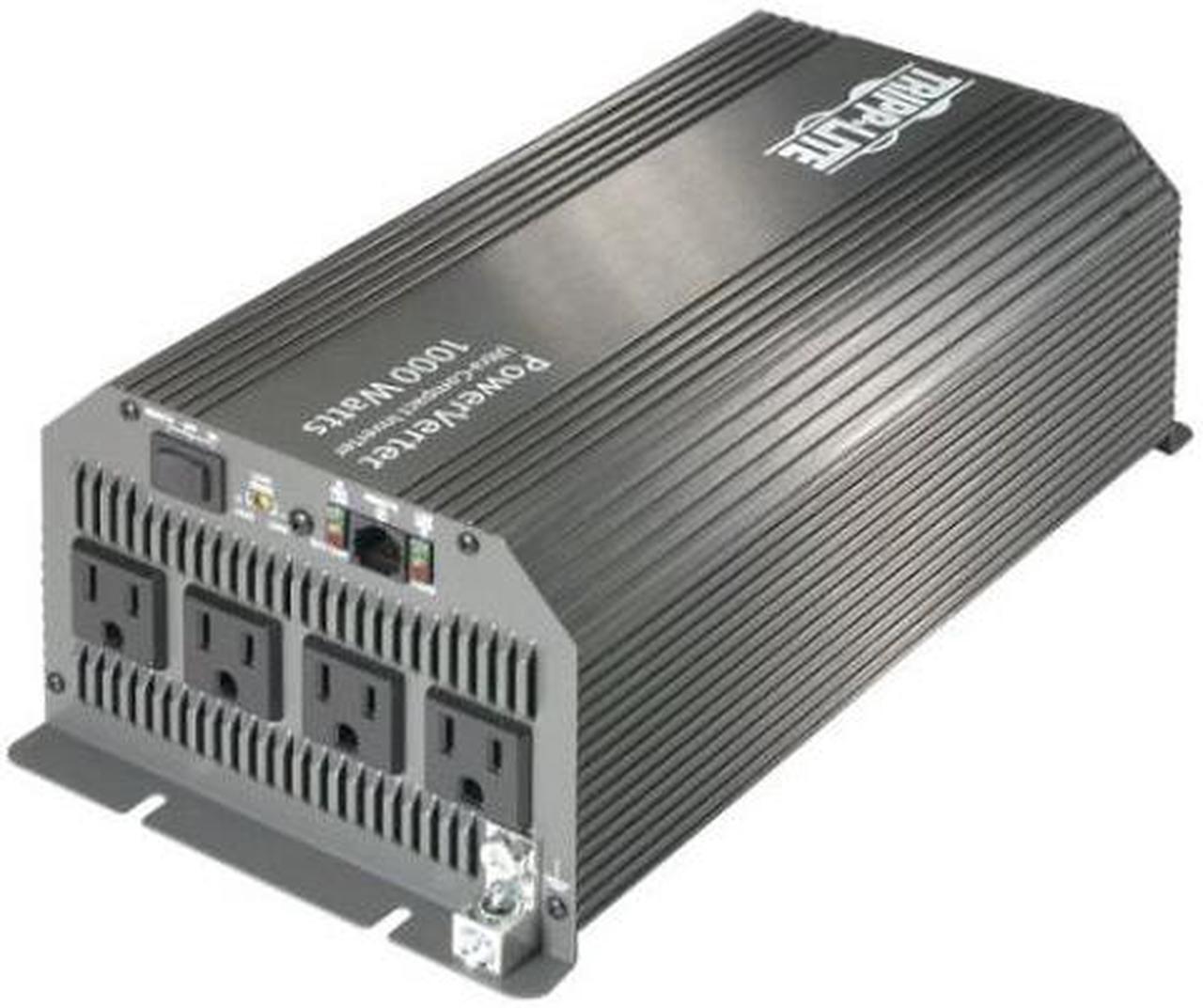 Main image of Tripp Lite PV1000HF PowerVerter Ultra-Compact Inverter 12V to 120VAC 1000 Watts (4) 5-15R Outlets (PV1000HF)