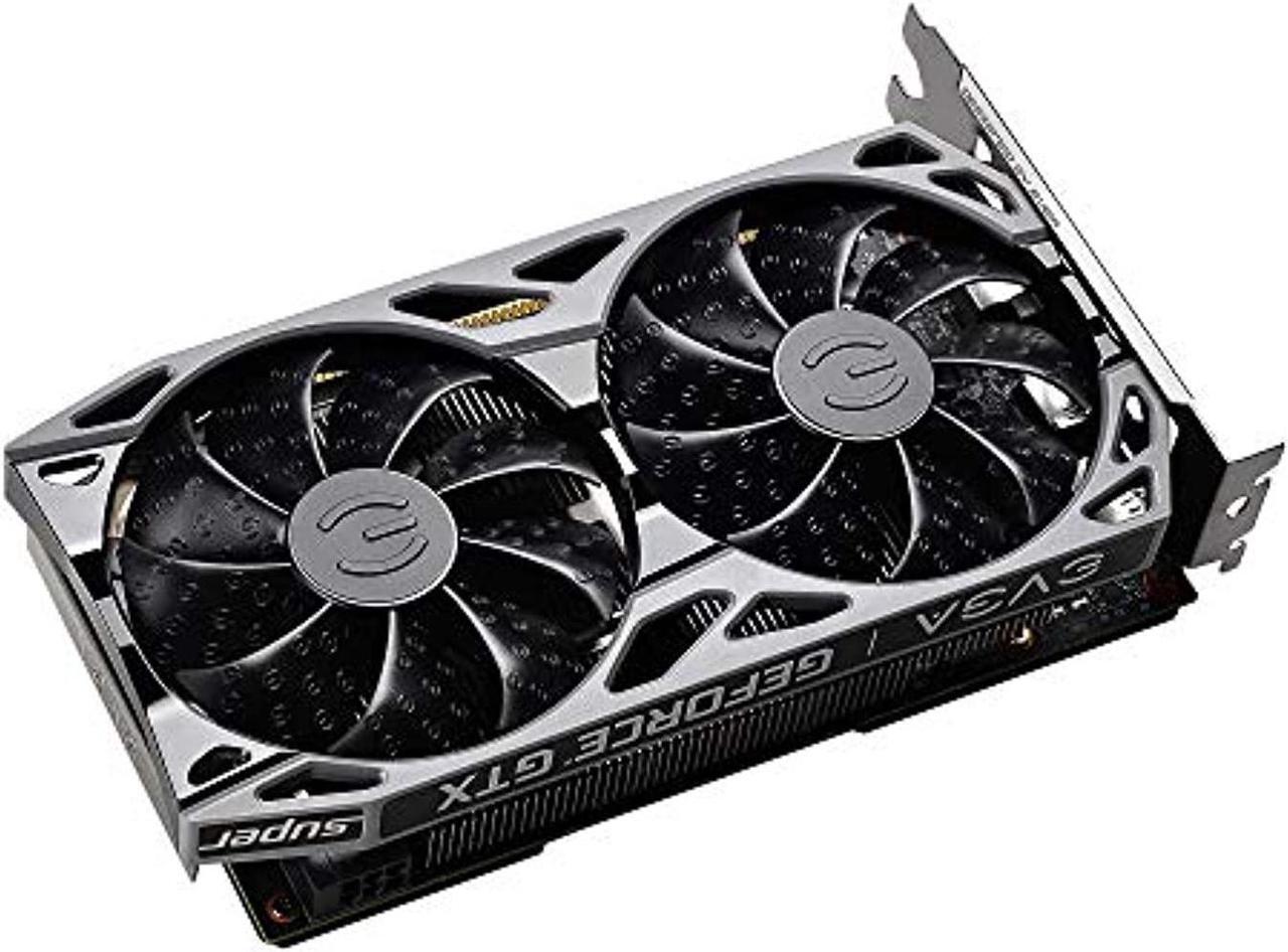 Alt view image 5 of 5 - EVGA GeForce GTX 1650 Super SC Ultra Gaming, 4GB GDDR6, Dual Fan, Metal Backplate, 04G-P4-1357-KR (04G-P4-1357-KR)