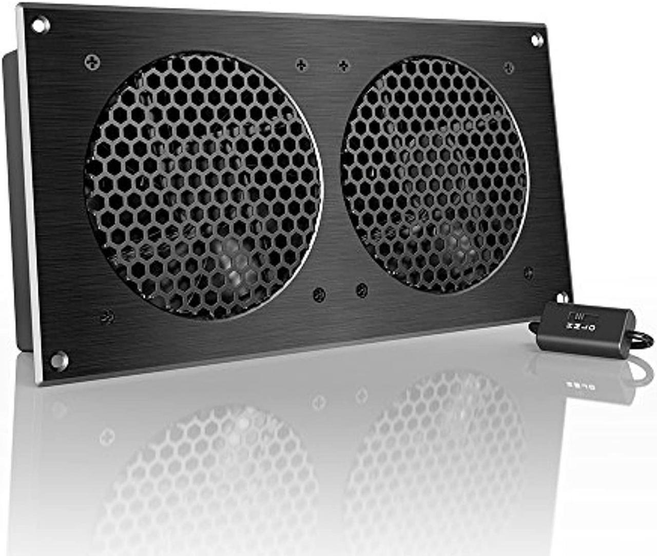 Main image of AC Infinity AIRPLATE S7, Quiet Cooling Fan System 12" with Speed Control, for Home Theater AV Cabinets (AI-CFD120BA)