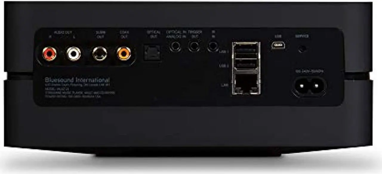 Alt view image 2 of 5 - Bluesound Vault 2i High-Res 2TB Network Hard Drive CD Ripper and Streamer - Black - Compatible with Alexa and Siri (VAULT2iBLK)