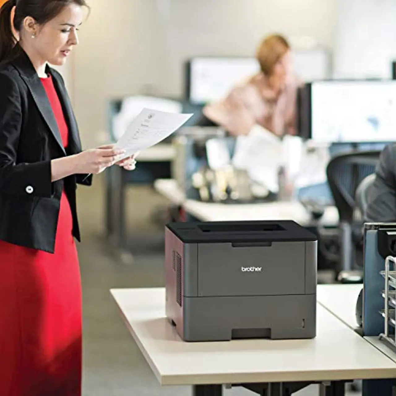 Alt view image 4 of 5 - Brother HL-L6200DW Wireless Monochrome Laser Printer with Duplex Printing ( Dash Replenishment Ready) (HLL6200dW)