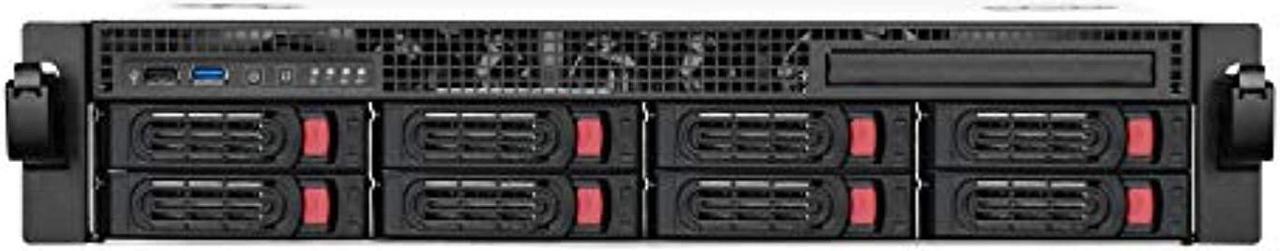 Main image of SilverStone Technology 2U Rackmount Server Case with 8 X 3.5 Hot Swap Bays Micro-ATX Support RM21-308 (SST-RM21-308)
