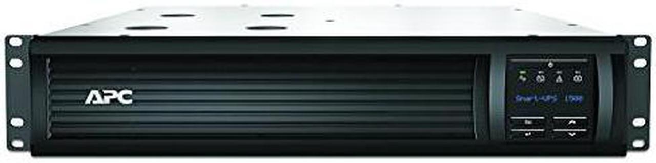 Main image of APC 1500VA Smart UPS with SmartConnect, SMT1500RM2UC Rack Mount UPS Battery Backup, Sinewave, AVR, 120V, Line Interactive Uninterruptible Power Supply (SMT1500RM2UC)