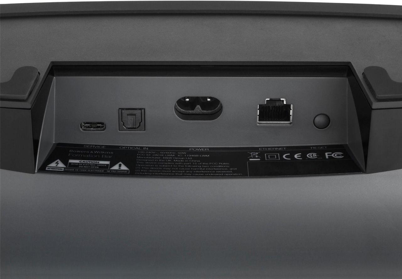 Alt view image 4 of 4 - Bowers  and  Wilkins - Formation Bar 3.0-Channel Soundbar - Black (FP40207)
