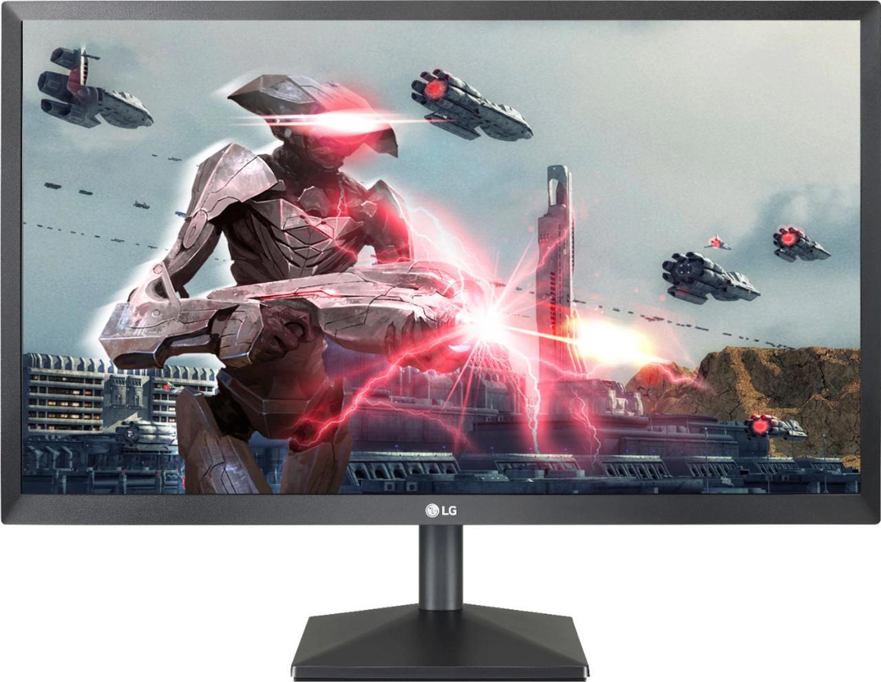 Alt view image 5 of 11 - LG - 24" IPS LED FHD FreeSync Monitor (HDMI, VGA) - Black
