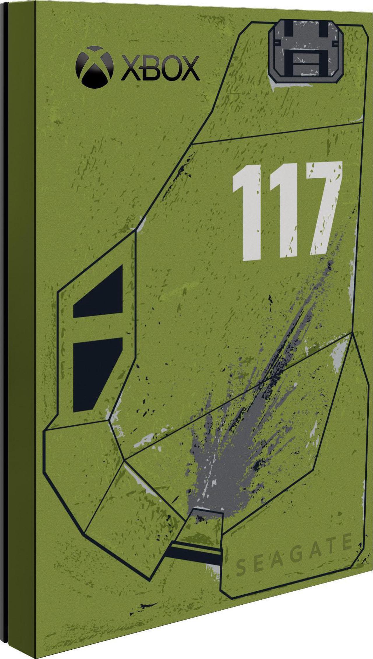 Alt view image 4 of 7 - Seagate 2TB Xbox Game Drive Halo Infinite Special Edition USB 3.2 Gen 1 Model STKX2000405