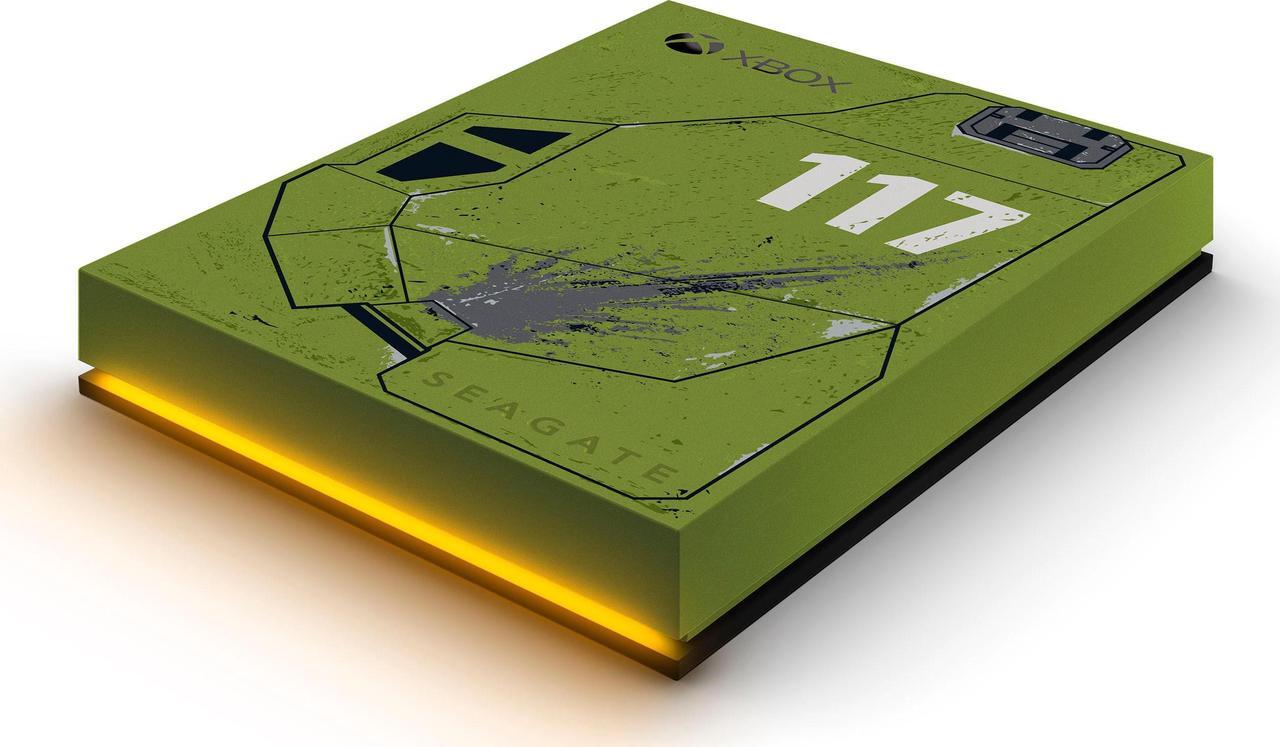 Alt view image 5 of 7 - Seagate 2TB Xbox Game Drive Halo Infinite Special Edition USB 3.2 Gen 1 Model STKX2000405
