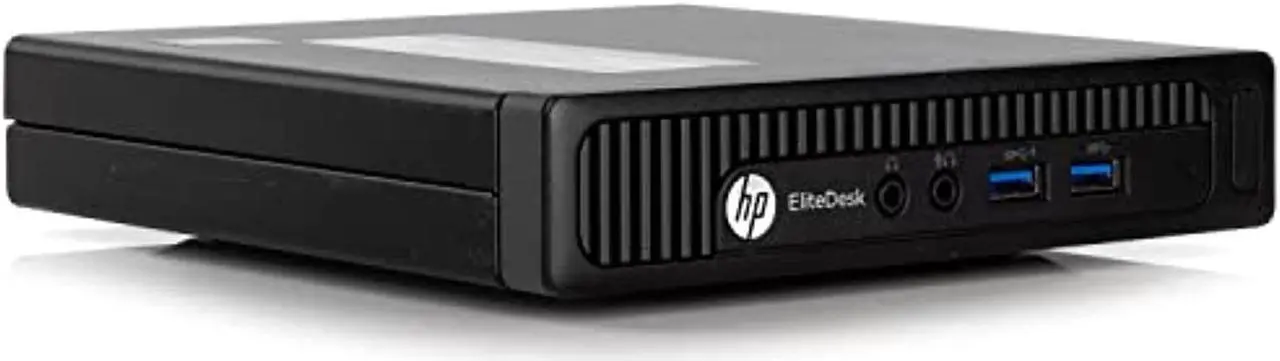 Alt view image 3 of 5 - HP Mini PC 800 G1 Elitedesk Micro Desktop Computers Renewed,Intel Quad Core i5 up to 3.0GHz, 8GB Ram 256GB SSD, WiFi, VGA, Keyboarb  and  Mouse Included, Windows 10 Pro (800G1Mini)
