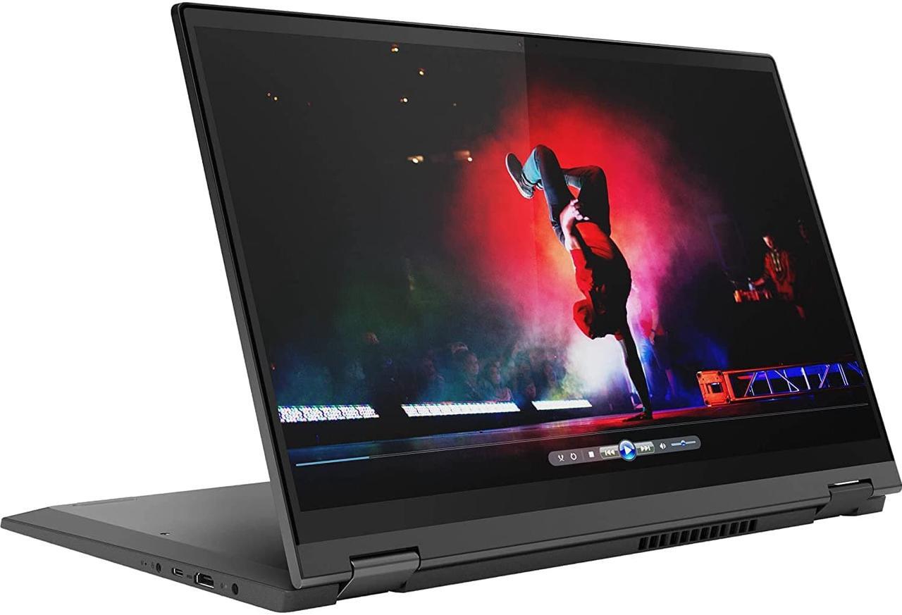 Alt view image 3 of 5 - 2022 Lenovo IdeaPad Flex 5 15.6" FHD 2-in-1 Touchscreen (Intel 4-Core i7-1165G7, 16GB RAM, 1TB PCIe SSD, Webcam, Active Stylus), Full HD IPS Convertible Laptop, Fingerprint, Backlit, Windows 11 Home