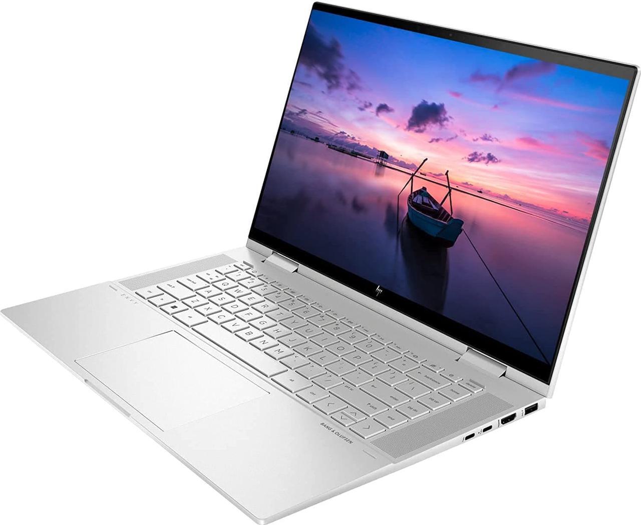 Alt view image 4 of 5 - HP Envy x360 2-in-1 Convertible Business Laptop, 15.6 FHD Touchscreen, 12th Gen Intel Core i7-1255U, Windows 11 Pro, 32GB RAM, 1TB SSD, Long Battery Life, Backlit Keyboard, 32GB Durlyfish USB Card
