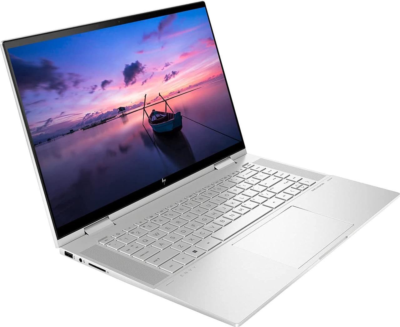 Alt view image 3 of 5 - HP Envy x360 2-in-1 Convertible Business Laptop, 15.6 FHD Touchscreen, 12th Gen Intel Core i7-1255U, Windows 11 Pro, 32GB RAM, 1TB SSD, Long Battery Life, Backlit Keyboard, 32GB Durlyfish USB Card