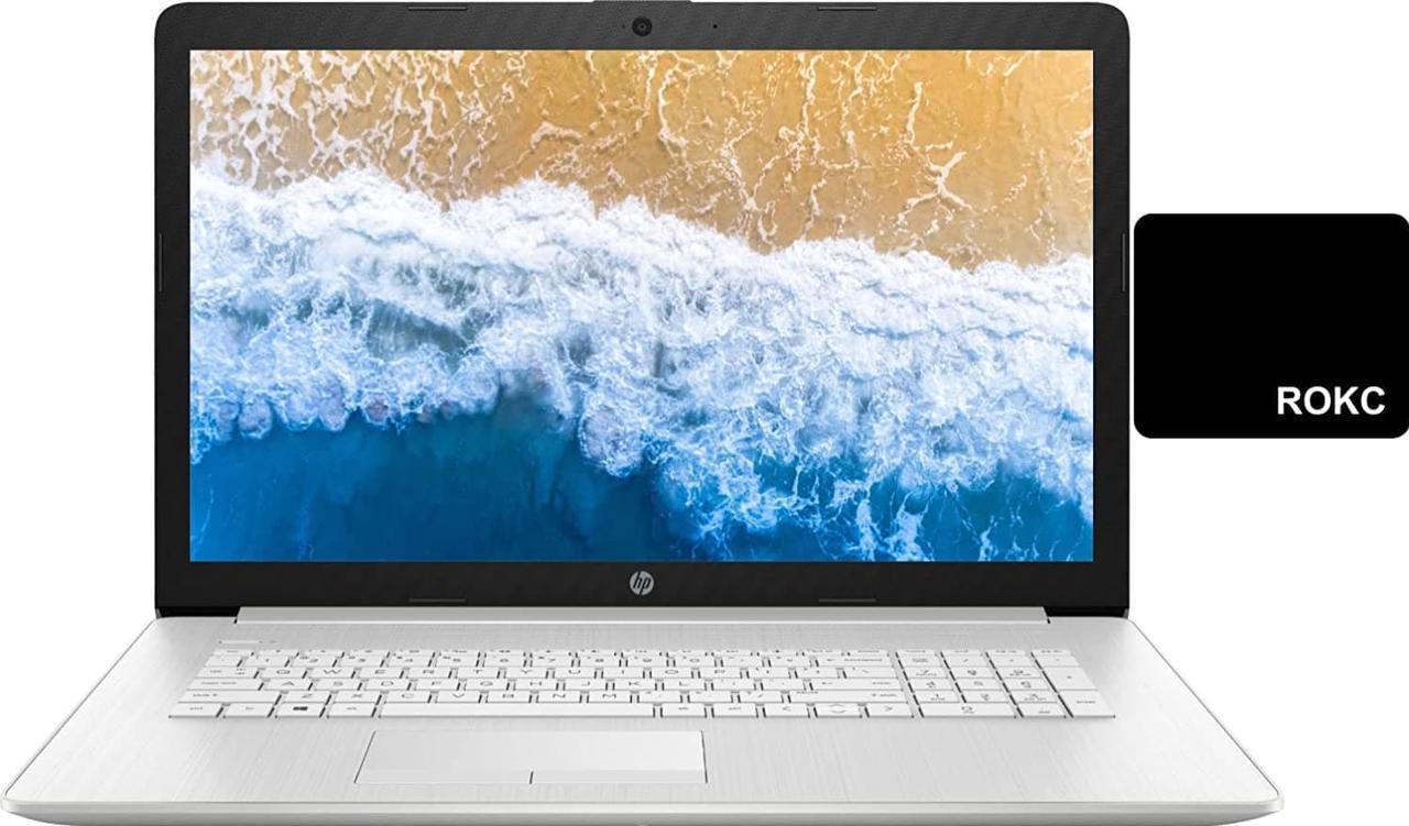 2022 HP Pavilion 17 Laptop Computer, Intel Core i3-1115G4(Beat i5-8250U), 16GB RAM, 512GB PCIe SSD, 17.3 FHD IPS Screen, Wi-Fi, Webcam, Bluetooth, Long Battery Life, Windows 11, ROKC MP(Lastest Model)