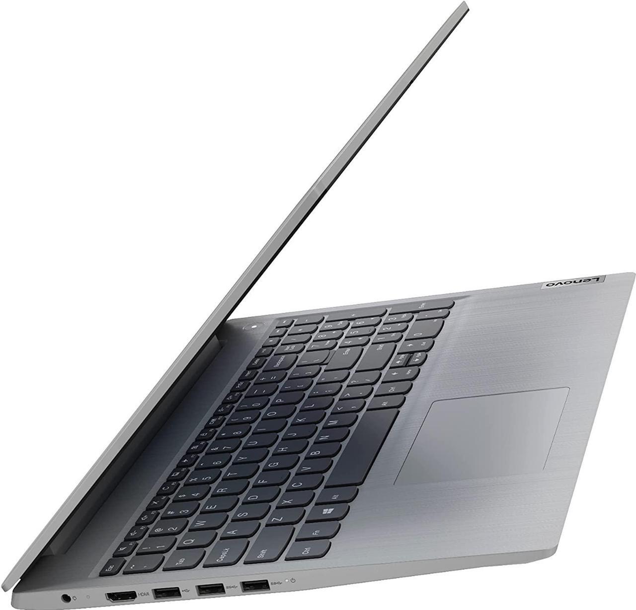 Alt view image 4 of 4 - Newest Lenovo Ideapad 3i Laptop, 15.6" FHD Display, 11th Gen Intel Core i3-1115G4, Webcam, HDMI, Wi-Fi, Fingerprint Read, Bluetooth, Windows 11 Home (8GB RAM | 256GB PCIe SSD, Platinum Grey)