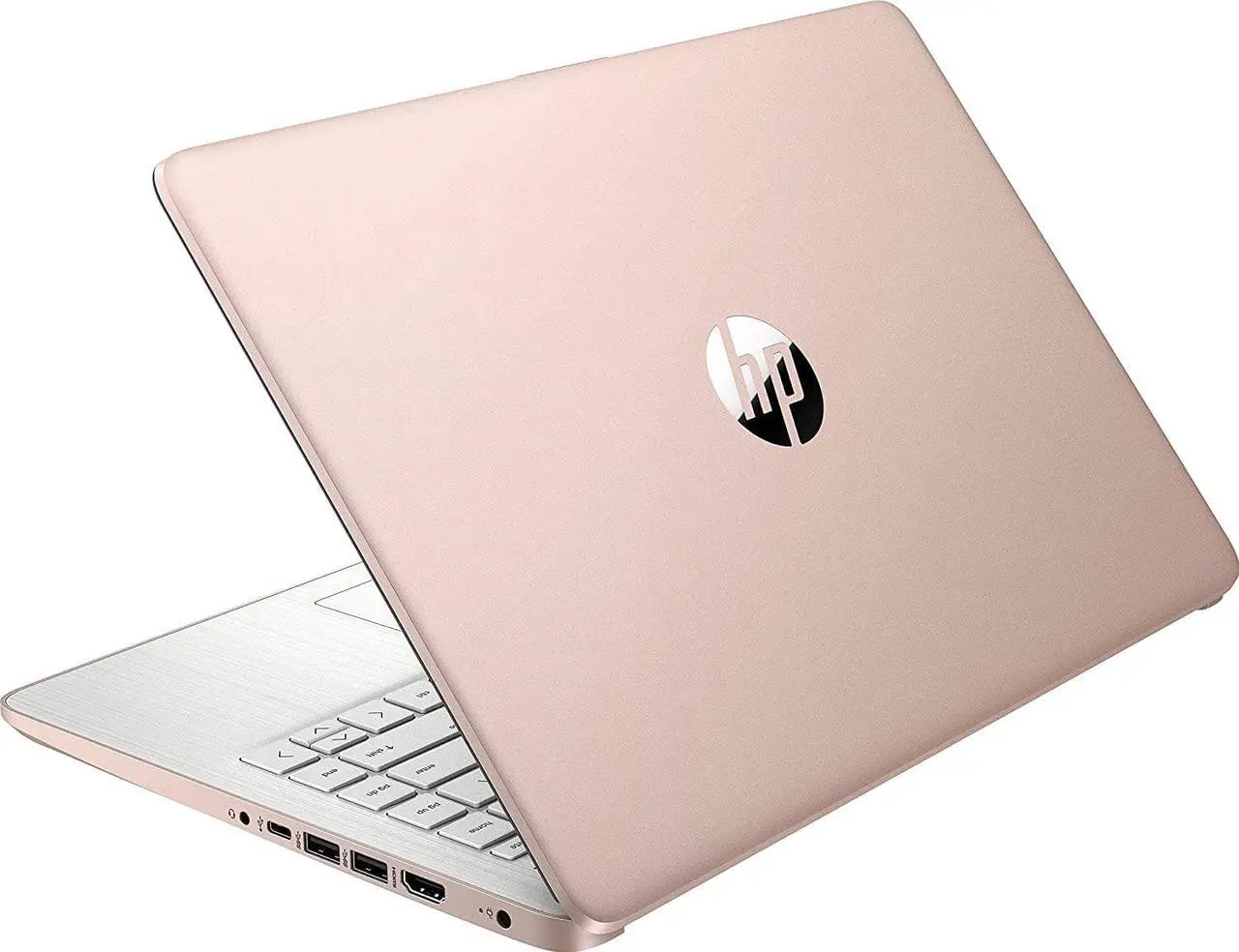 Alt view image 5 of 5 - HP Newest 14" Ultral Light Laptop for Students and Business, Intel Quad-Core N4120, 8GB RAM, 192GB Storage(64GB eMMC+128GB Micro SD), 1 Year Office 365, Webcam, HDMI, WiFi, USB-A and C, Win 11 S