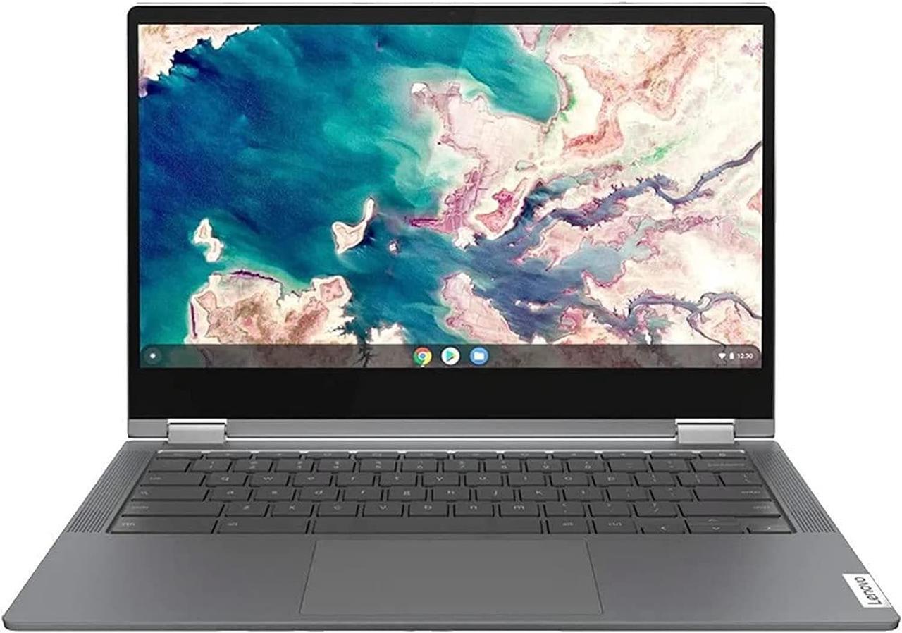 Main image of Lenovo 2022 Flex 5 13.3" FHD IPS Touchscreen 2-in-1 Chromebook Laptop 10th Gen 2-Core Intel i3-10110U 4GB DDR4 64GB NVMe SSD UHD Graphics USB-C Wi-Fi 6 Backlit Keyboard w/ RE 32GB USB Dri (82B80006UX)