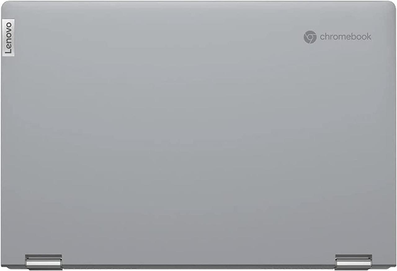 Alt view image 3 of 5 - Lenovo 2022 Flex 5 13.3" FHD IPS Touchscreen 2-in-1 Chromebook Laptop 10th Gen 2-Core Intel i3-10110U 4GB DDR4 64GB NVMe SSD UHD Graphics USB-C Wi-Fi 6 Backlit Keyboard w/ RE 32GB USB Dri (82B80006UX)