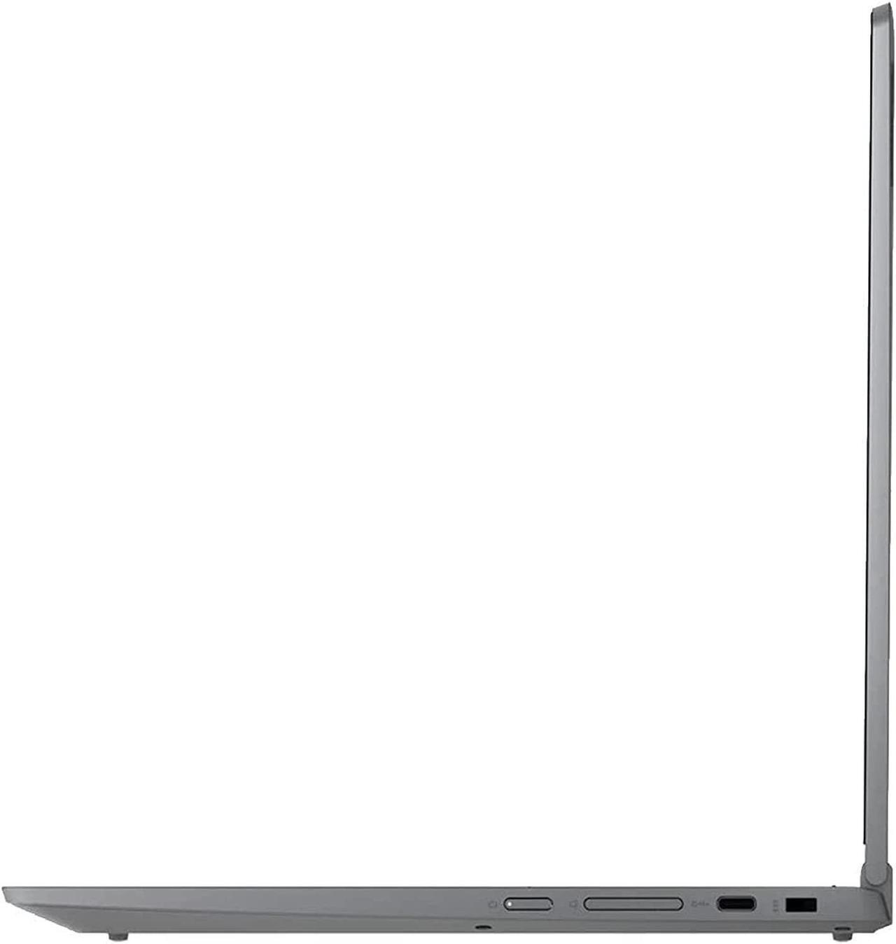 Alt view image 5 of 5 - Lenovo 2022 Flex 5 13.3" FHD IPS Touchscreen 2-in-1 Chromebook Laptop 10th Gen 2-Core Intel i3-10110U 4GB DDR4 64GB NVMe SSD UHD Graphics USB-C Wi-Fi 6 Backlit Keyboard w/ RE 32GB USB Dri (82B80006UX)