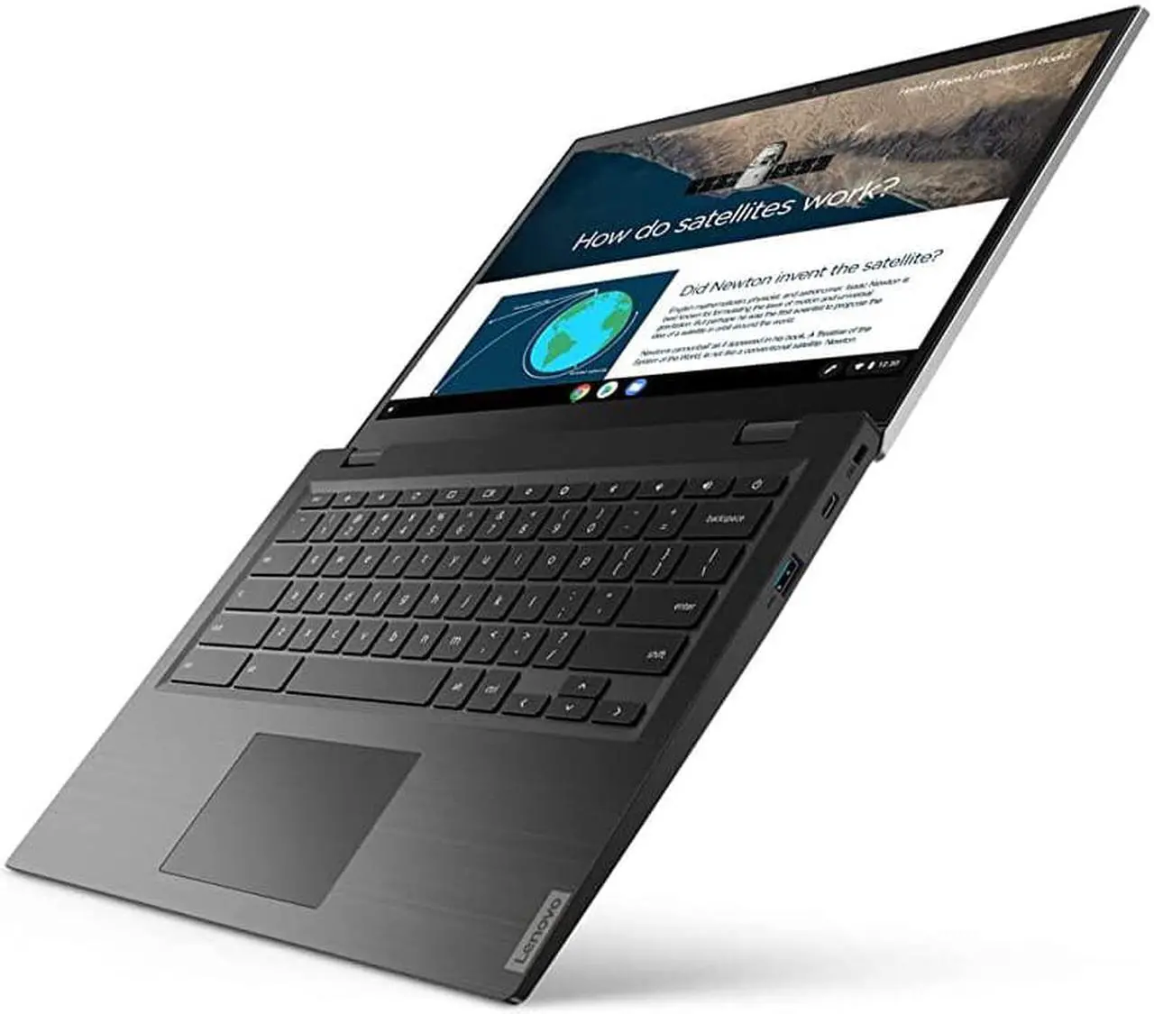 Alt view image 2 of 5 - Lenovo - 14e Chromebook - Educational Computer - Laptop for Students - AMD Dual-Core Processor - 14.0" FHD Display - 4GB Memory - 32GB Storage - Chrome OS (81MH0006US)