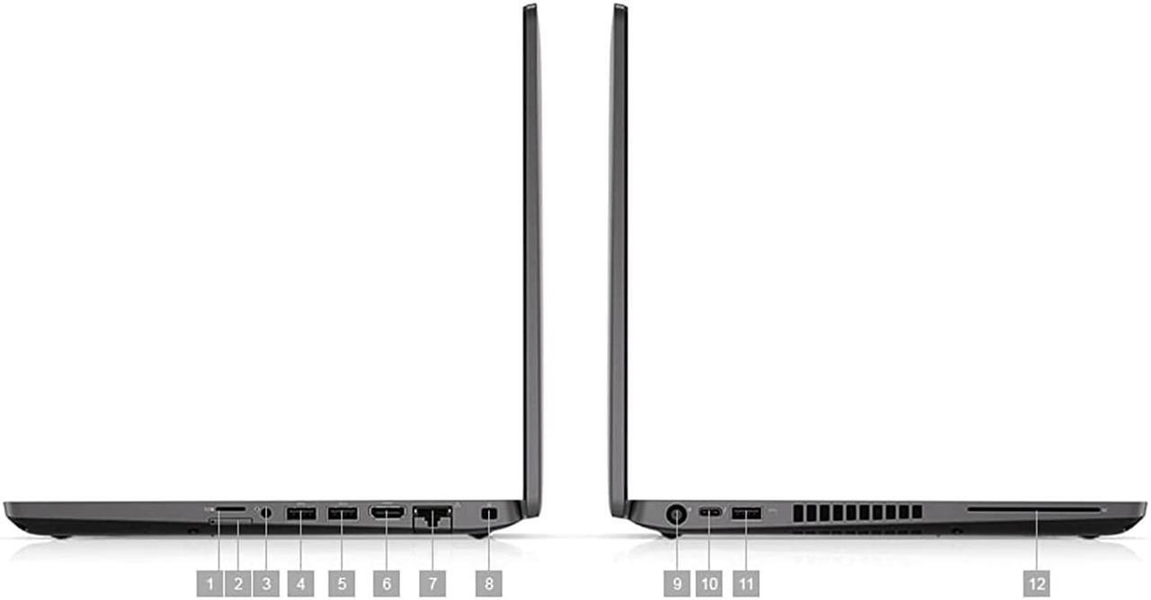 Alt view image 4 of 10 - Dell Latitude 5000 5400 14" Notebook - 1920 X 1080 - Core i5 I5-8265U - 8GB RAM - 256GB SSD (Y11VJ)