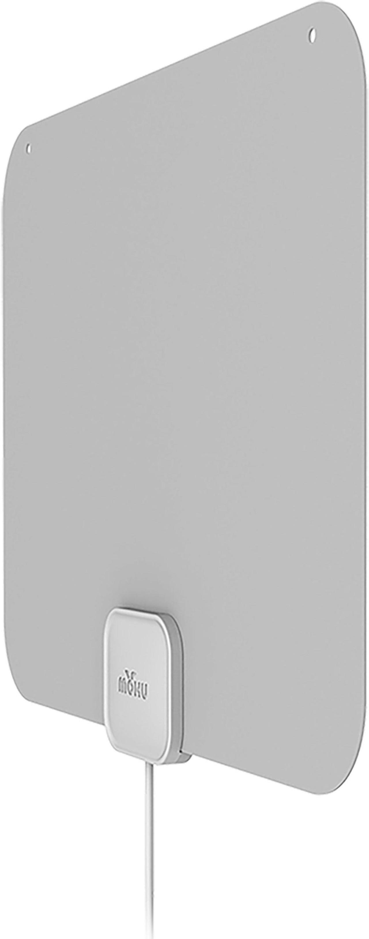 Alt view image 3 of 3 - Mohu - Leaf Amplified Indoor HDTV Antenna, 60-mile Range - Gray (LEAFXG)