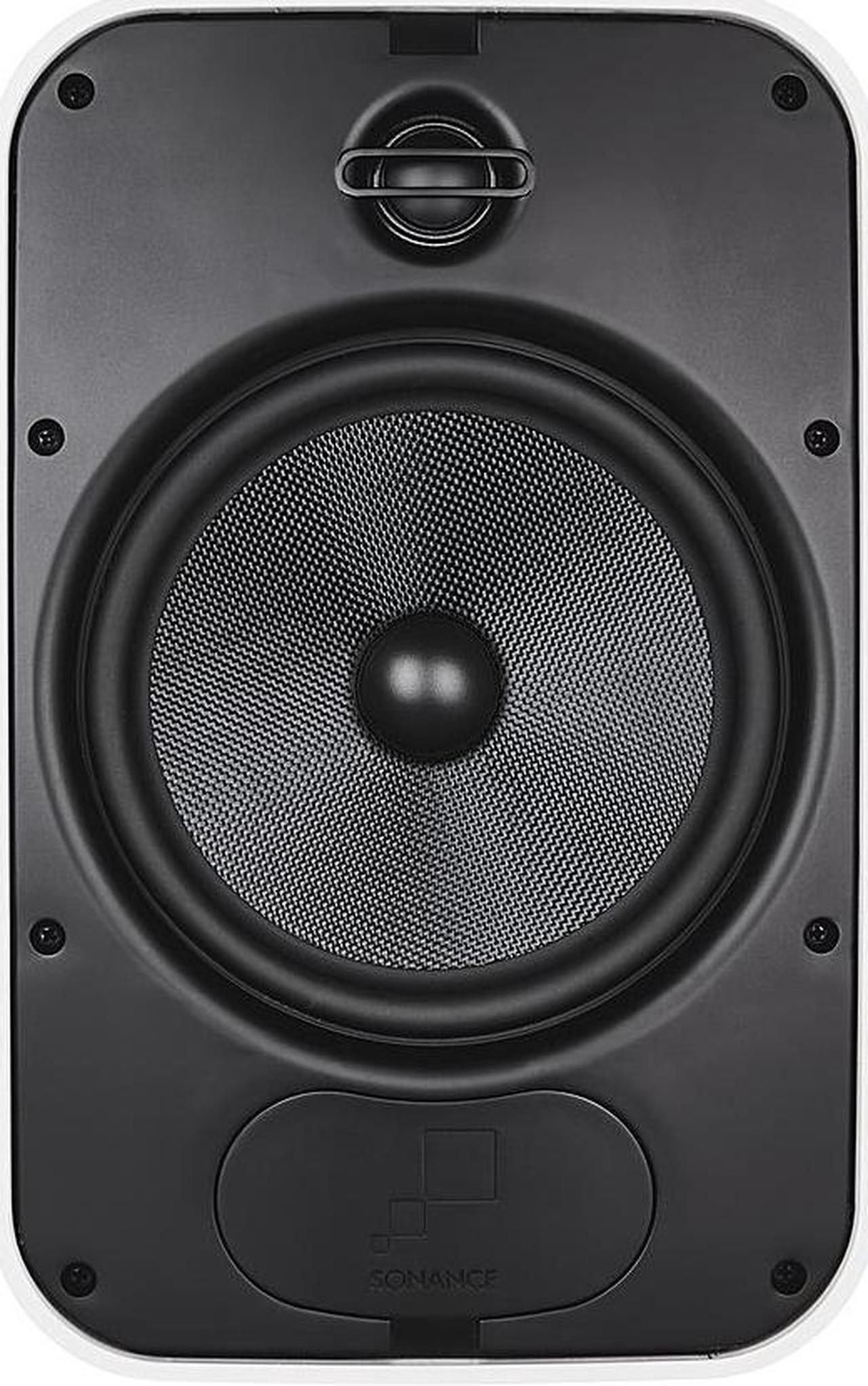 Alt view image 4 of 4 - Sonance - MARINER 86 - Mariner 8" 2-Way Outdoor Surface Mount Speakers (Pair) - White (MARINER86WHI)