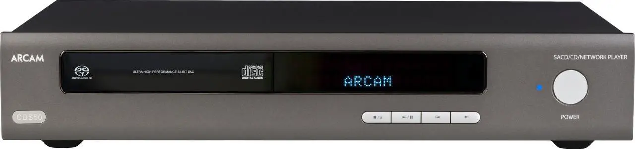 Main image of Arcam - CDS50 CD/SACD Player/Network Streamer - Gray (ARC-CDS50-US)