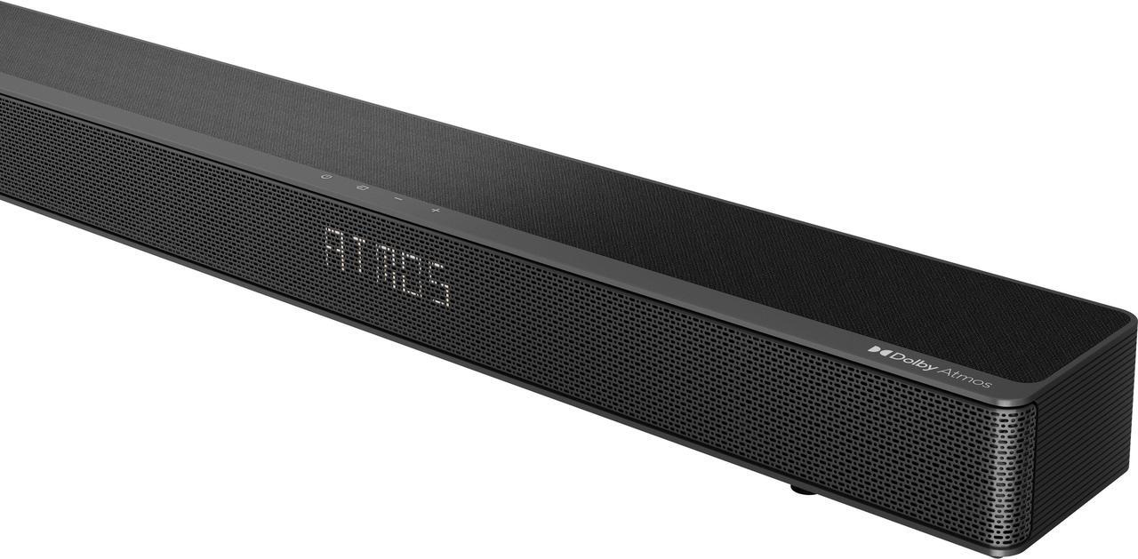 Alt view image 3 of 3 - Hisense - 5.1.2 Dolby ATMOS  Soundbar with Wireless Rear Satellite Speakers  and  Wireless Subwoofer - Black (AX5125H)