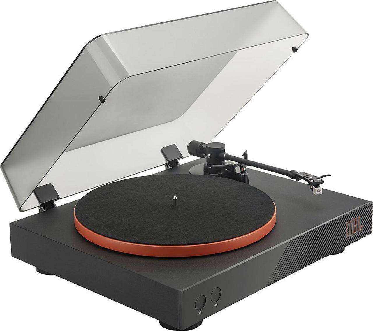 Alt view image 2 of 4 - JBL Spinner BT Hi-Res Bluetooth Turntable - Black (JBLSPINNERBTBLKAM)