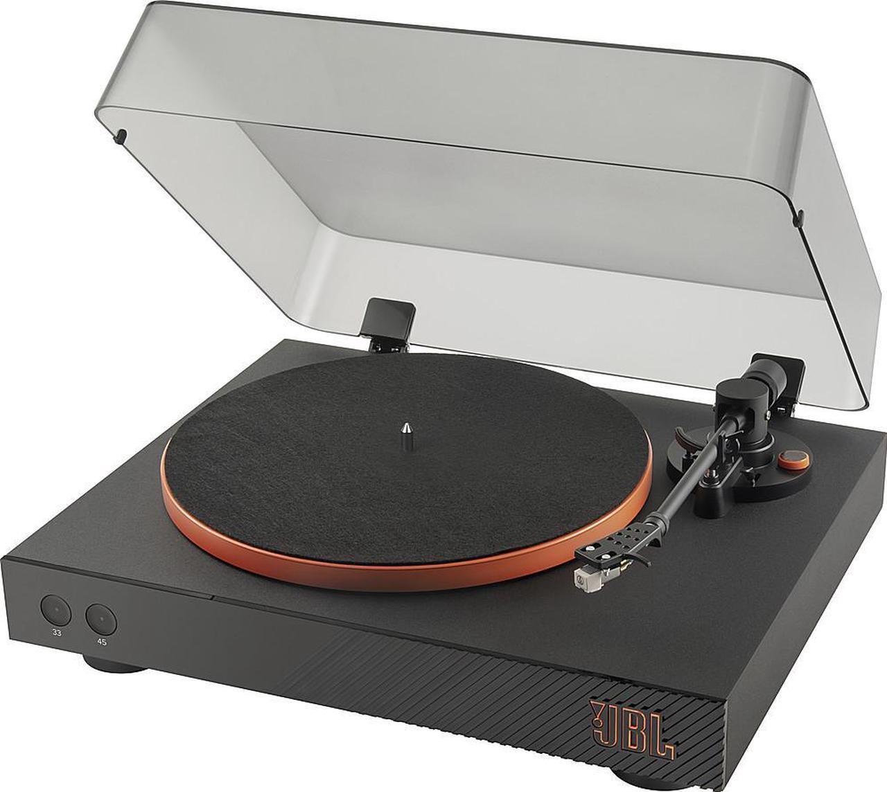 Alt view image 4 of 4 - JBL Spinner BT Hi-Res Bluetooth Turntable - Black (JBLSPINNERBTBLKAM)