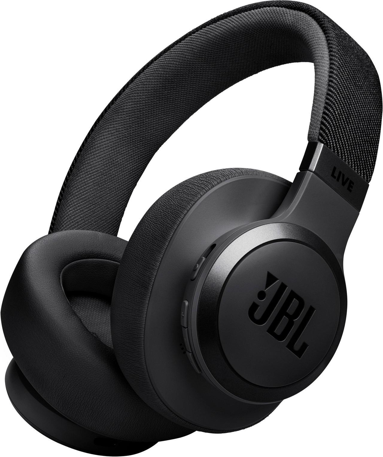 Main image of JBL - Wireless Over-Ear Headphones with True Adaptive Noise Cancelling - Black (JBLLIVE770NCBLKAM)
