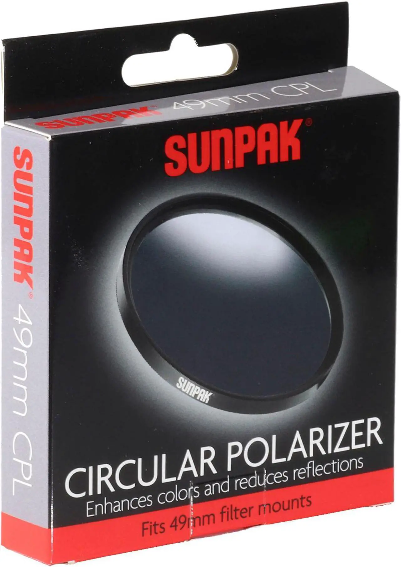 Main image of Sunpak - Circle 49mm Polarizer Lens Filter (DF-49MM-CP)