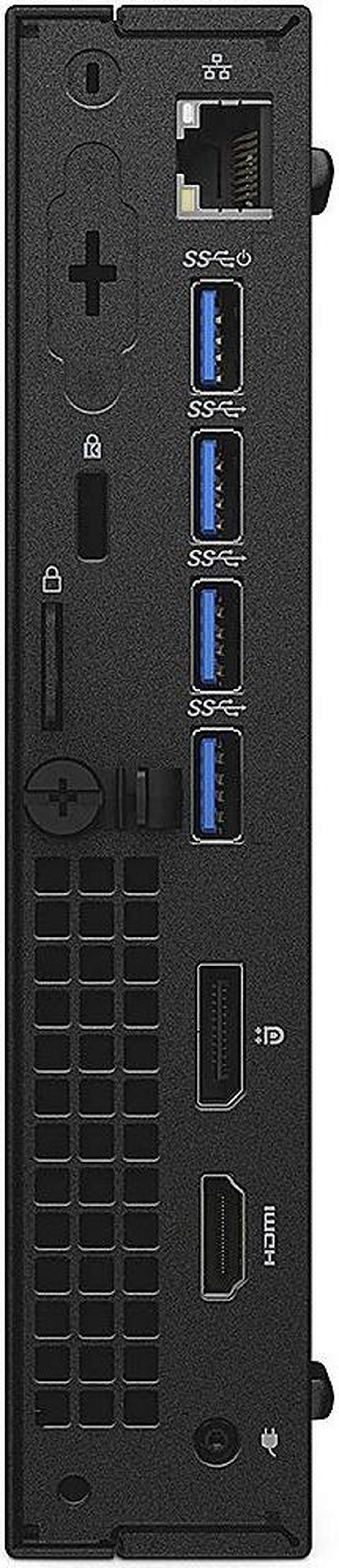 Main image of Dell - Renewed 7050 Desktop - Intel Core i7 - 16GB Memory - 512GB SSD - Black (7050-MICRO)
