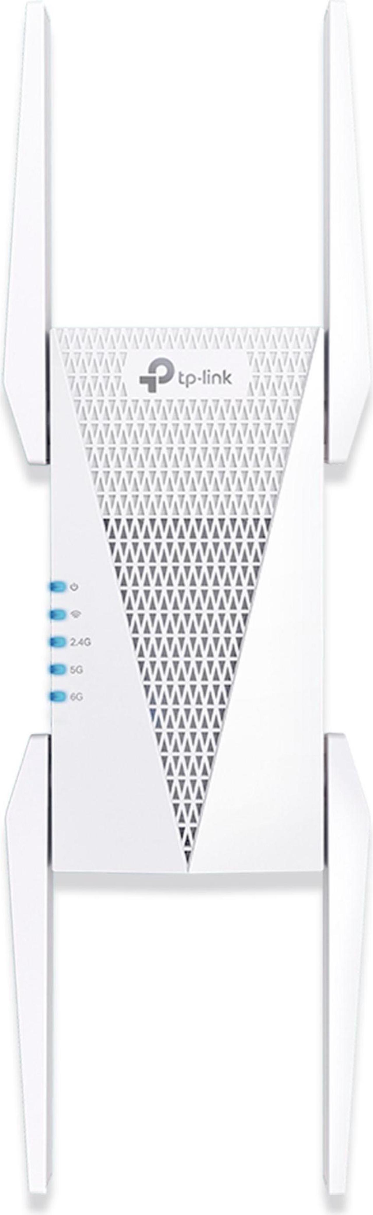 Main image of TP-Link - AXE5400 Tri-Band Mesh Wi-Fi 6E Range Extender - White (RE815XE)